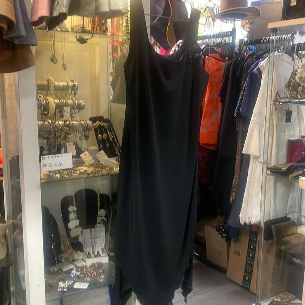 Teddi vintage black dress NWOT 10